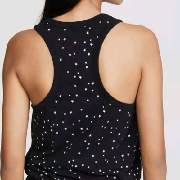 Anthropologie Sundry Star Racerback Ruched Sleeveless Tanking Dress - Picture 2 of 12